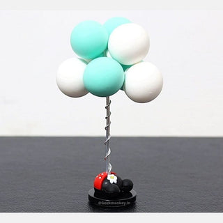 Colorful Balloon Bunch for Car DashBoard/Home Decor/Birthday Party/showpiece - Geekmonkey