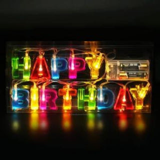 Happy Birthday LED Decor