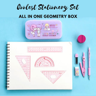 Multipurpose Geometry Box with All Supplies