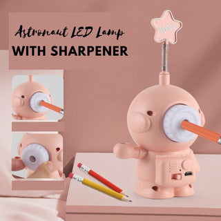 Astronaut LED Lamp with Sharpener