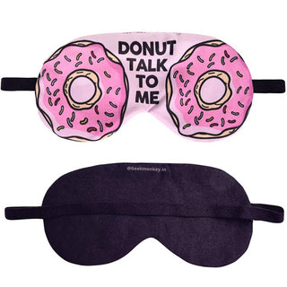 Donut Lover Eye Mask | "Donut Talk to Me"