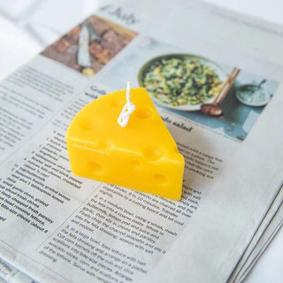 Cheese Shaped Candle