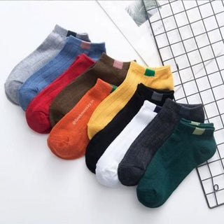 Colorful Tag Socks - Fun Formals