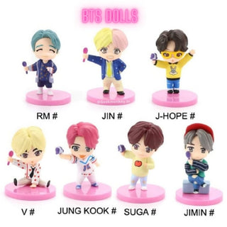 BTS Cake Toppers