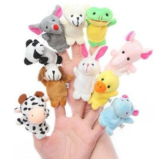 Animal Finger Puppets (set of 10)