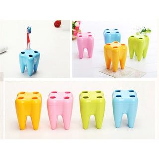 tooth brush holder tooth shaped