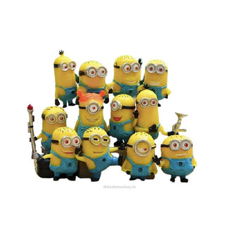 Minion Cake Toppers - Set of 12 Figurines