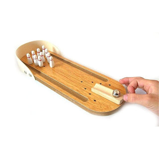 Mini Bowling Game - Indoor Wooden Game