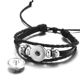 Naruto Sharingan Leather Bracelet