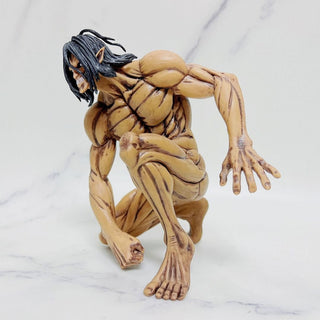 Eren Attack Titan Form - Sitting Action Figurine | High Quality Eren Yeager Collectible