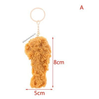 Piece of Chicken Keychain