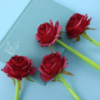 Rose Flower Pens (Set of 2)