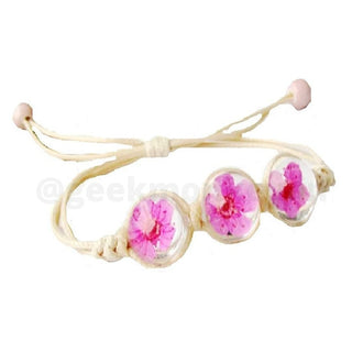 Triple Fun - Candidly Classy Real Flower Bracelet