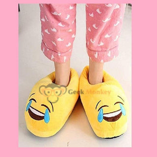 Emoticon Plush Shoes
