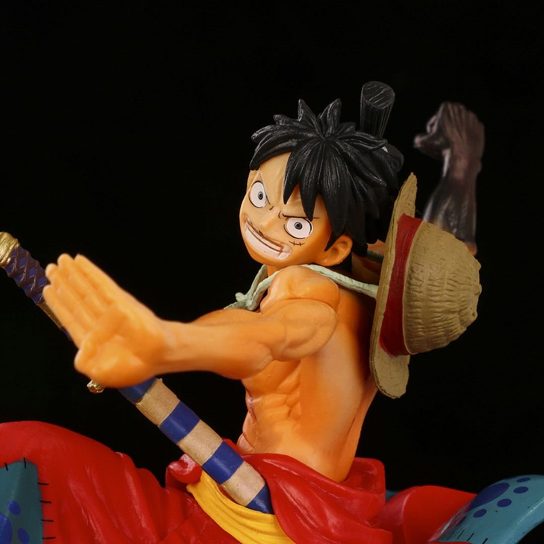 Luffy One Piece Building Block Toy (With two different faces