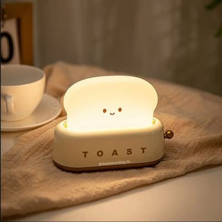 Cute Toast Night Light