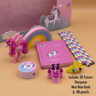 Princess and Unicorn Stationery Set