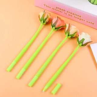 Rose Flower Pens (Set of 2)