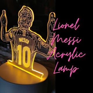 Lionel Messi Acrylic Lamp - Gifts for Soccer Fans