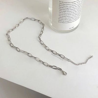 Interconnected Chain Necklace