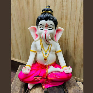 Yogi Ganesha Idol