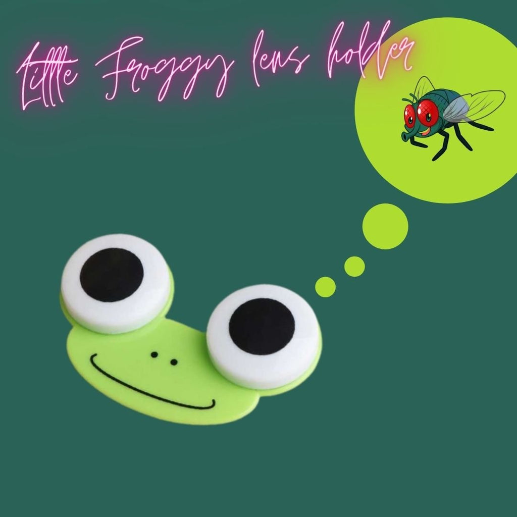 Little Froggy Contact Lens Storage Kit Travel Essentials Geekmonkey