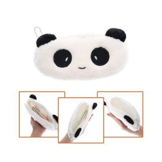 Panda Fur Pouch