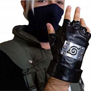 Kakashi Hatake Leather Gloves