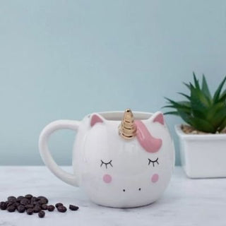 Round Unicorn Mug