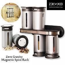 Zero Gravity Magnetic Spice Rack – Geekmonkey