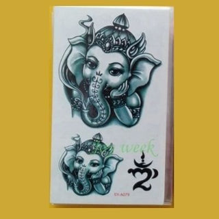 Ganesha Temporary Tattoo