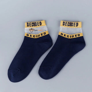 Transparent Band Socks