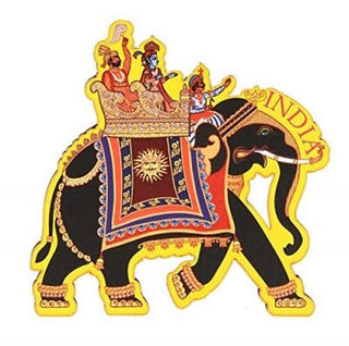 India Quirky Collection - Elephant Ride Magnet