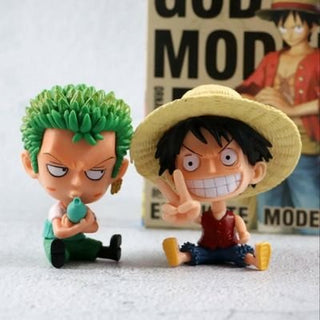 straw hat luffy figurine