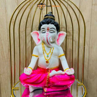Yogi Ganesha Idol
