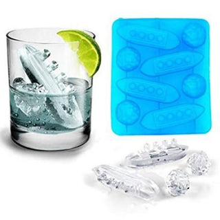 Silicon Ice Tray & Cake Moulds (Set of 2) - Geekmonkey