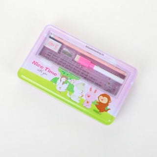 Metal Wide Pencil Box - All in One