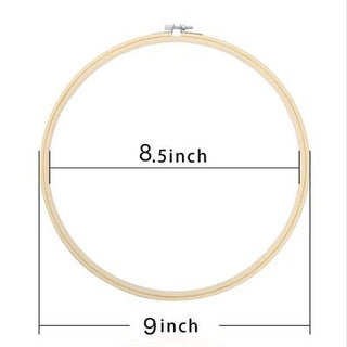 Custom Embroidered Hoop - Save the Date - Geekmonkey