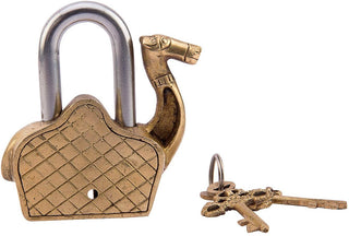 Camel Brass Padlock