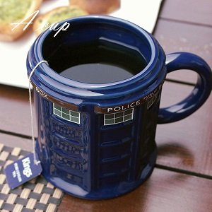 Police Box Coffee Mug - Geekmonkey