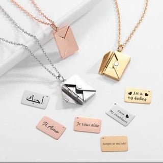 Customized Love Letter Necklace