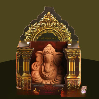 Buy An Eco-Friendly Ganpati Idol Online | Immersible Ganesha Idol - Geekmonkey