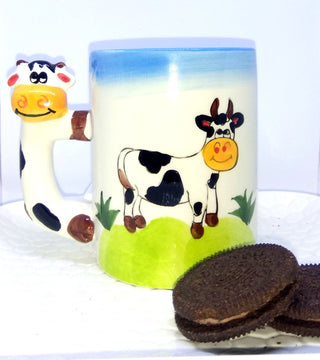 Cow Animal Kids Mug