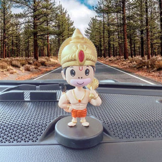Bal Hanuman Bobble Head | Lord Hanuman | Car Dashboard