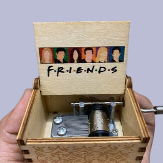 Friends Music Box - Hand Crank Wood Box | I'LL Be There For You