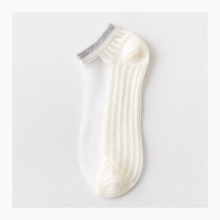 Lace Scallops Socks - Breathable Net Socks