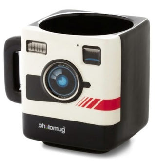 Polaroid photo mug