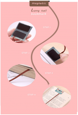 Retro Cassette Magnetic Bookmark - Geekmonkey