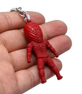 Spider Man Keychain - Red
