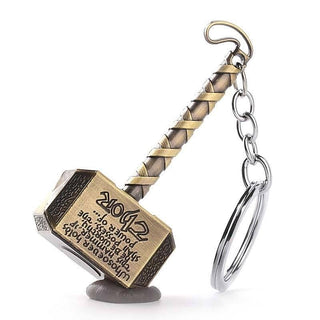 Thor Hammer Keychain